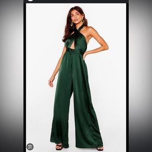 Green Nasty Gal jumpsuit